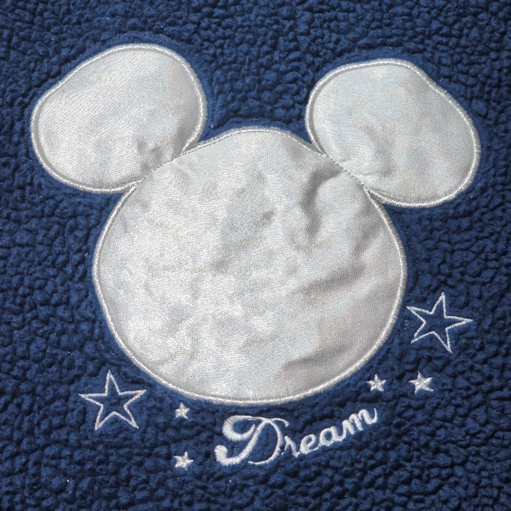 Disney Mickey Mouse Soft and Cozy 2 pc Blue and White PJ Pajama Set Size 2X